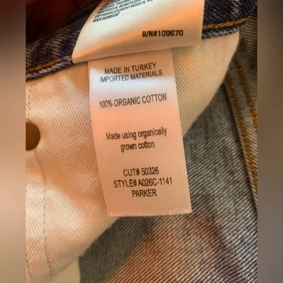 Agolde Parker Shorts - Picture 8 of 8